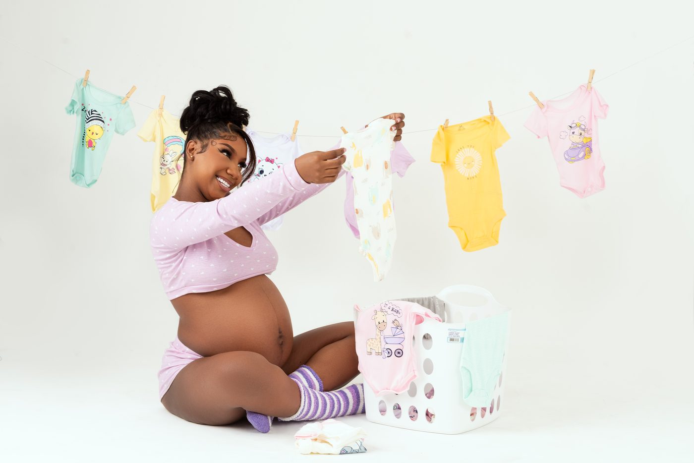 Sesión de maternidad en Cali